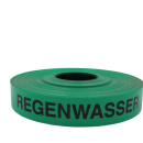 Trassenwarnband REGENWASSER bei erdverlegten Kabeln und...