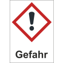 GHS-Aufkleber 07 Gefahr Ausrufezeichen