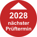 Prüfplakette nächster Prüftermin mit...