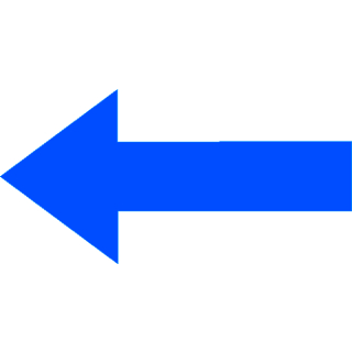 Fließ- und Luftrichtungspfeile  in ausgestanzter und selbstklebender Form und in verschiedenden Variationen in 10 Meter Rollen