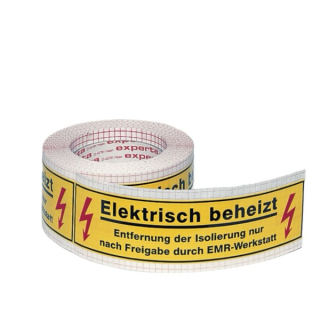 Warnkennzeichnungsbänder Elektrisch beheizt 50 mm x 33 m - ca. 156 Stück